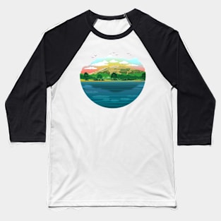 Mount Scott - Morning Edition Baseball T-Shirt